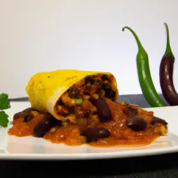 Teaser Image: Spicy Bean Burrito